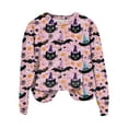 thumbnail image 5 of Womens Halloween Sweatshirts Fashion Graphic T Shirts Long Sleeve Pullover Tops Fall Clothes 2025, 5 of 6