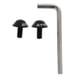 thumbnail image 2 of 2 piezas de tornillos para portabidones de aleación de aluminio, para bicicleta Negro, 2 of 6