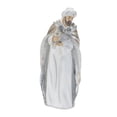 thumbnail image 5 of Melrose Christmas Nativity Figurine Decorations - 6" - White and Silver - Set of 6, 5 of 5