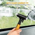 thumbnail image 5 of Emergency Hammers,Car Window Hammer Metal Portable Belt Cutter Anti-skid Tool,Break Glass and Window, 5 of 5