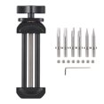 thumbnail image 1 of Outil de Réparation pour Appareil Photo avec Embouts Plats et Pointus Détachables pour Objectif Tout Métal Ensemble de Réparation avec 6 Embouts 8 Vis et 1 Clé Hexagonale pour Objectif de 12-90mm Compatible avec, 1 of 8