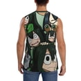 thumbnail image 4 of Girl Cartoon My Hero Academia Men's Tank Top Lightweight Summer Sleeveless Tee Shirt Muscle Tank Tops Workout T-Shirts Casual Athletic Undershirts, 4 of 7