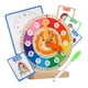 thumbnail image 1 of Relojes didácticos para, juguete sensorial, actividad horaria, ayuda didáctica portátil para aprender el , herramienta educativa para bebés y ni, 1 of 8