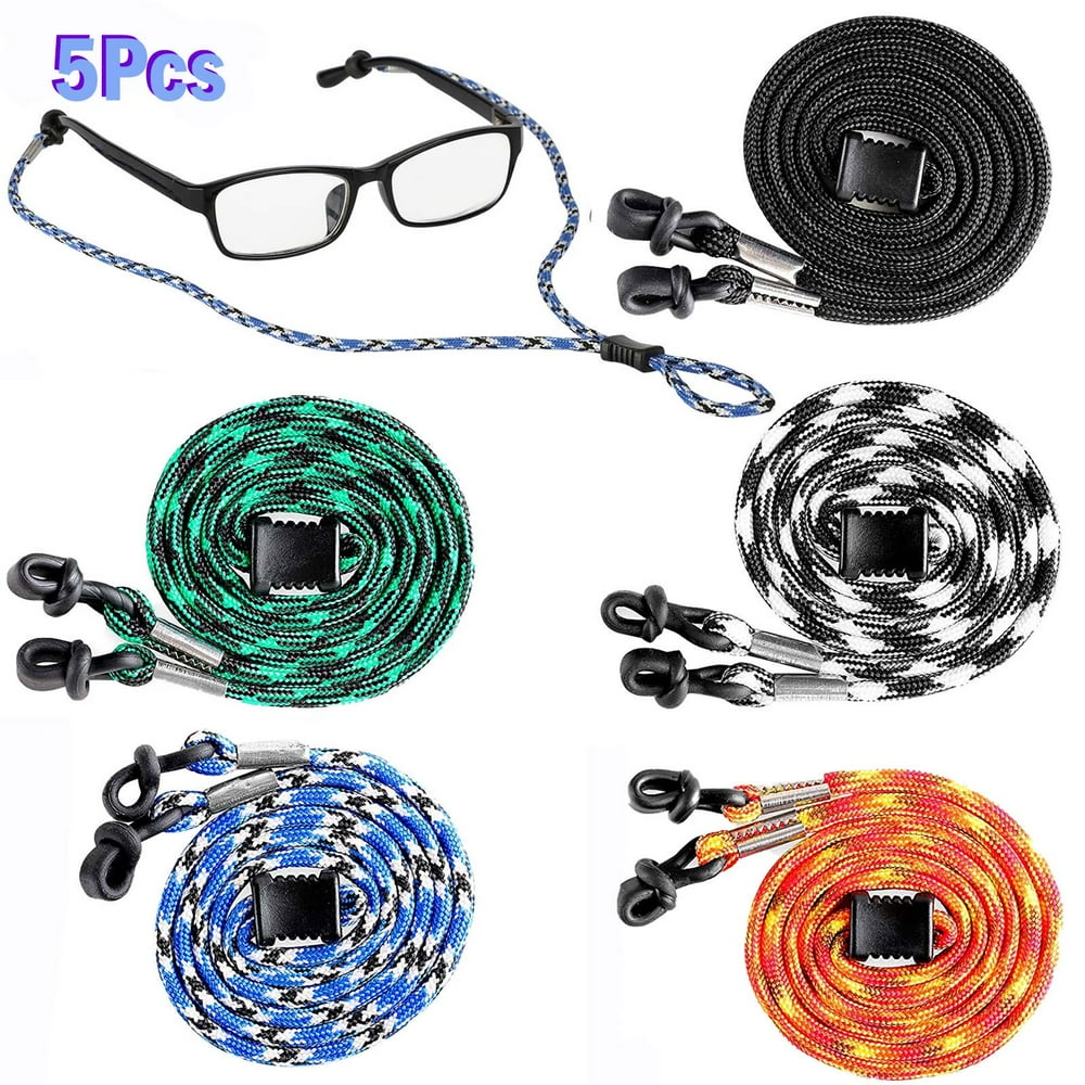 10/5pcs Glasses Straps, EEEkit Eyeglasses String Holder Straps Cord