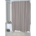 thumbnail image 5 of Taupe Extra Long Waterproof Shower Curtain Liner 71x79 Inches, 5 of 8