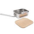 thumbnail image 4 of Caja de almuerzo con cubierta de bambú Sailing contenedor portátil de comida de picnic de acero inoxidable 304, 4 of 10