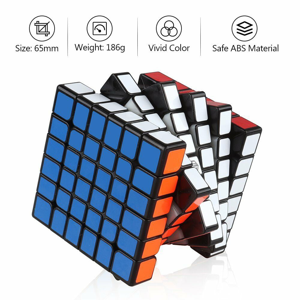 QiYi XMD Ying 6x6x6 Speed Magic Cube Twist Puzzle Intelligence Toys Multi-Color 