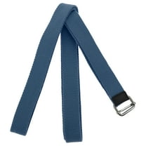 Unique Bargains 1 Pc Women Yoga Stretch Band for Gym Stretching Exercise 70.87" Length Navy Blue Polyster Cotton