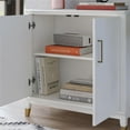 thumbnail image 3 of CosmoLiving by Cosmopolitan Westerleigh 2-Door Accent Cabinet, Black, 3 of 8