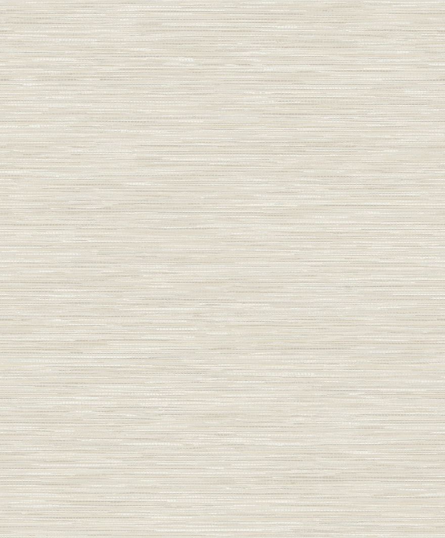 Taupe Metallic Grasscloth like Textured Wallpaper R8402