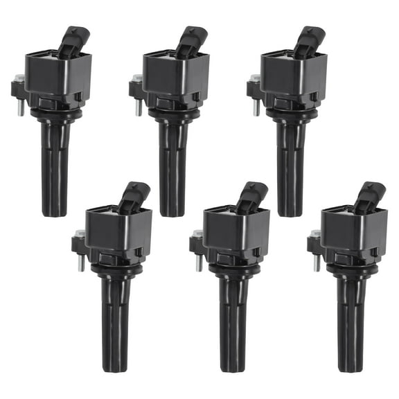 maXpeedingrods UF497 Set of 6 Ignition Coil Pack Fit for Buick Rainier Isuzu Ascender Chevy Trailblazer GMC Envoy Coil Pack L6 4.2L 2006-2012, Replaces UF-497 12596547 12612369