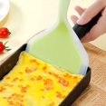thumbnail image 6 of Silicone Spatula Pancakes Shovel Omelette Spatula Turner for Eggs Fish Pancake Pizza and Steak Wide Soft Pizza Shovel Non-Stick Heat-Resistant Kitchen Fried Shovel, 6 of 7