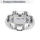 thumbnail image 5 of Tapa Central del Cubo de Rueda Tono Plateado Única para Chevy Avalanche 1500 2009-2013 No.9597347/19431543 6 Pernos 4 Pzs, 5 of 6