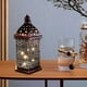 thumbnail image 4 of Lámpara decorativa de estilo retro marroquí con luz LED tallada hueca Bronceado 268x15cm, 4 of 9