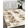 thumbnail image 3 of Ahgly Company Machine Washable Indoor Rectangle Abstract Blanched Almond Beige Area Rugs, 7' x 9', 3 of 7