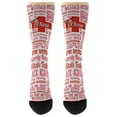 thumbnail image 4 of ThisWear Nursing Week Gifts for Men I'm an ER Nurse Essential Attributes 2-Pairs Novelty Crew Socks, 4 of 5