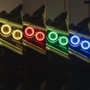 RJWC 234004 Neutrino 2 Blue Halo Kit Compatible with Neutrino Front LED Lights For Can Am Outlander & Renegade G2