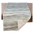 thumbnail image 2 of Fennco Styles Coastal Confetti Cotton Blend Table Runner â€“ Blue, 2 of 4