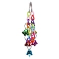 thumbnail image 4 of Hanging Bird Bite Toy, Bird Swing Toys Mixed Color Safe Bite Resistant With Fruit Forks For Home For Bird, 4 of 8