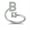 B, variant on 26 Letter English Rings Jewelry