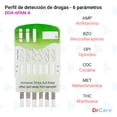 thumbnail image 2 of NOVAtest Pruebas Antidoping Para Detección De Drogas 6 en 1, 2 of 5
