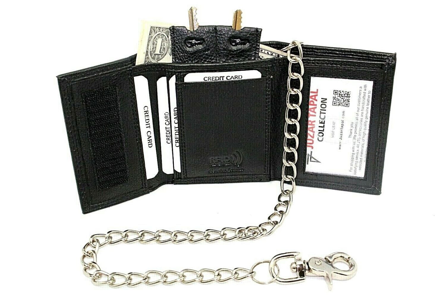 Juzar Tapal Collection ACCESSORY メンズ US サイズ: S カラー: ブラウン J T C JUZAR TAPAL COLLECTION Genuine Leather RFID Blocking Bifold