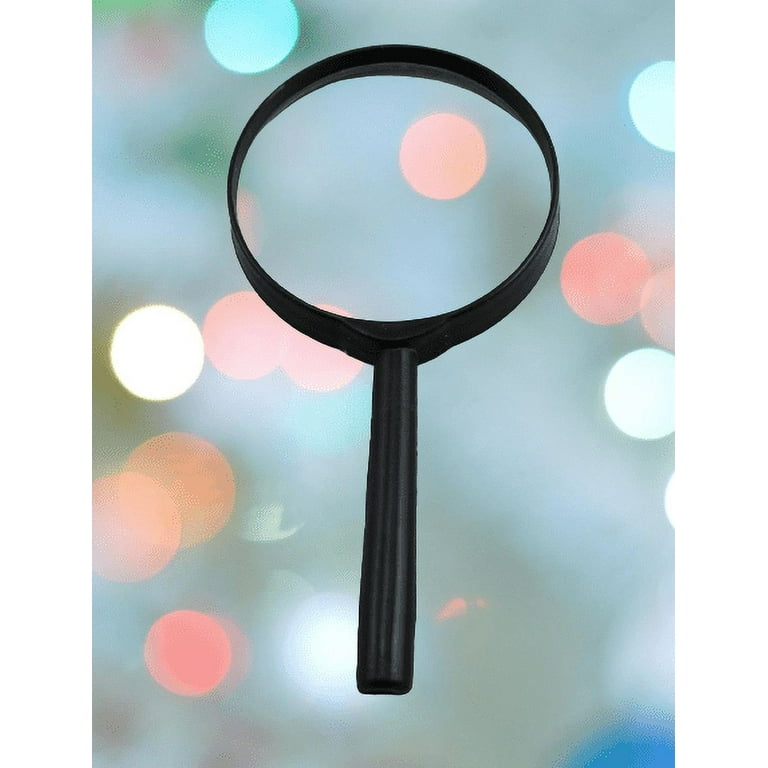  CUTE 4 U New 100x Handheld Magnifying Glass Reading Lens 3 LED  Light Jewelry Loupe : Health & Household