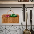 thumbnail image 4 of unbranded Cesta Colgante Portátil De Ratán Color Para Organizar Cocina Con Estilo Bohemio, 4 of 6
