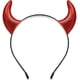 thumbnail image 1 of Diadema de cuernos de diablo con purpurina, disfraz de diablo de cuernos de diablo negro para mujeres, hombres y niñas, disfraz de Halloween, diadema para cosplay (negro), 1 of 4