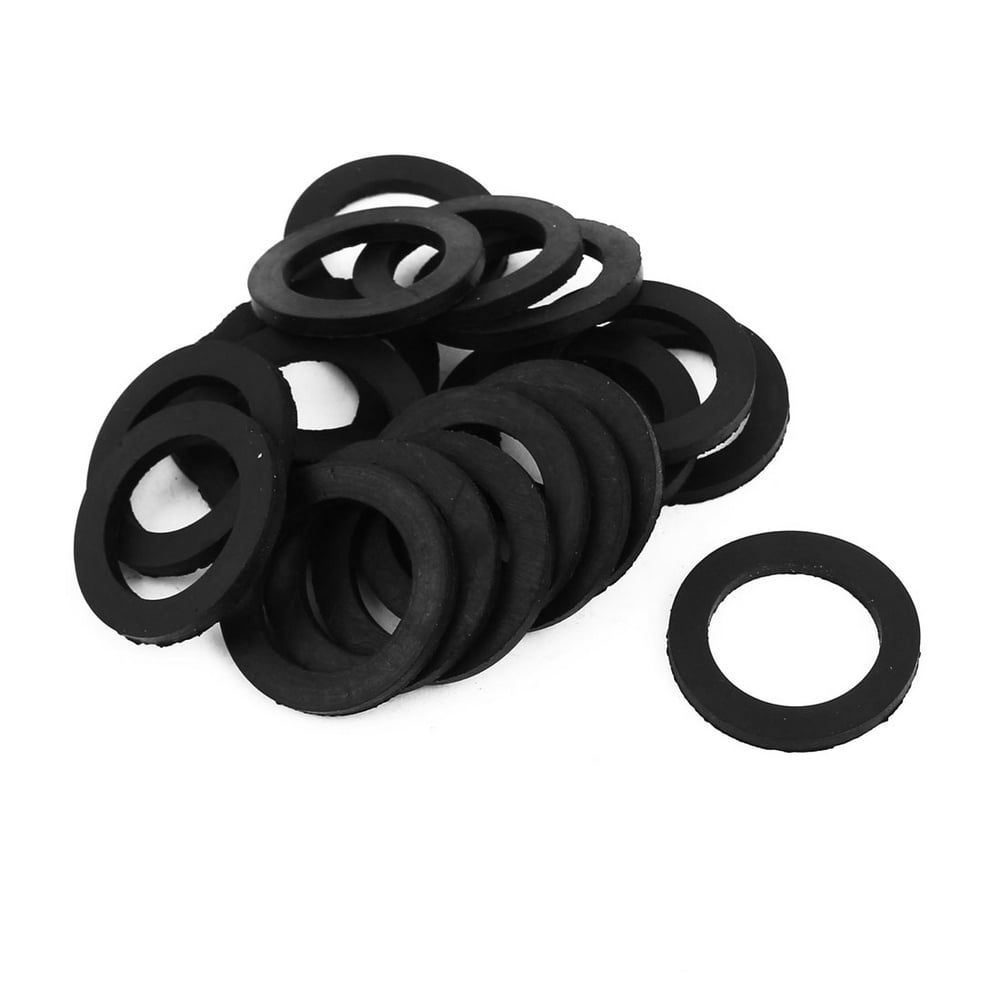 Uxcell 24 x 35 x 3mm ORing Hose Gasket Flat Rubber Washer Lot for