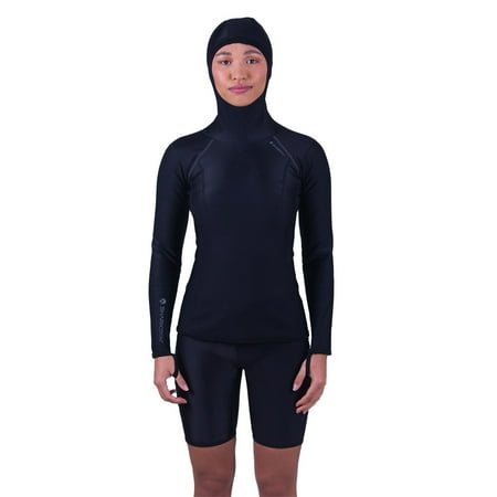 Sharkskin Chillproof Women s Hooded Long Sleeve Top