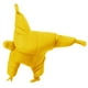 thumbnail image 4 of Disfraz inflable RHYTHMARTS de cuerpo entero para adulto, color amarillo, 4 of 5