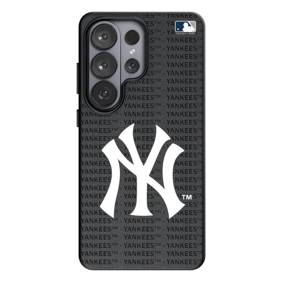 Keyscaper New York Yankees Text Backdrop Galaxy Magnetic Bump Case