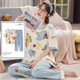 thumbnail image 1 of Conjunto de Pijama grande de manga corta para Mujer, ropa de dormir de punto de algodón con lunares, Pijama elegante para el hogar, 5XL, Verano, 1 of 4