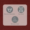 thumbnail image 3 of Better Homes & Gardens Signature Soft Cotton Memory Foam Bath Rug, Deep Redwood, 20" x 34", 3 of 8