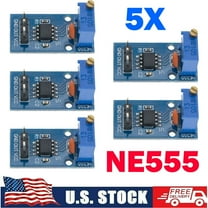5x NE555 Duty Cycle Pulse Frequency Adjustable Square Wave Generator Module HOT