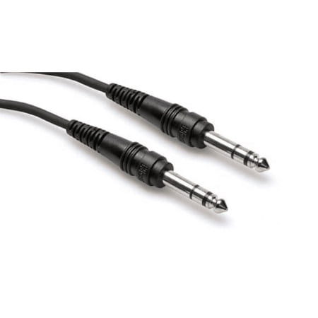 UPC: 0728736007031 | Hosa Technology Stereo 1/4  Male Phone to 1/4  Male Phone TRS Cable  15