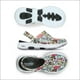 thumbnail image 2 of Zueco Skechers Foamies Gowalk para mujer, 5 perros, color negro y multicolor, 2 of 6