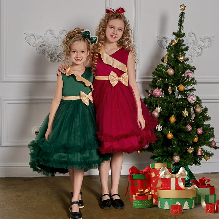 Christmas flower girl dresses hotsell