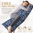 thumbnail image 5 of Disketp Dragons Print Body Pillow Cover - Super Soft 20x54 Body Pillow Case,Long Side Hidden Zipper, 5 of 8