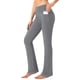 thumbnail image 1 of TaTaai Women's High Waisted Flared Yoga Pants Pockets Butt Lifting Bootcut Leggings Stretchy Non See Through Tummy Control Athletic Gym Workout Casual Lounge Gift, 1 of 7