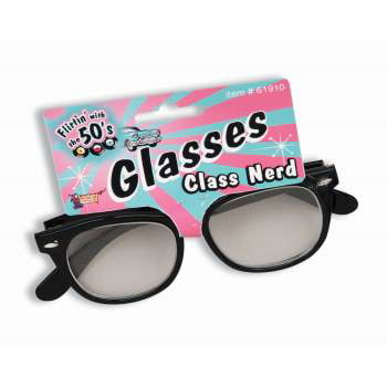 CLASS NERD GLASSES W/LENSES
