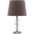 thumbnail image 2 of SAFAVIEH Crescendo 16 in. Crystal Table Lamp with Grey Polyester Shade, Set of 2, 2 of 5