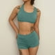 thumbnail image 1 of Trajes de baño tankini para mujer, moda, cómodo, estampado, bikini, traje de baño de color liso para mujer, conjuntos de bikinis, traje de baño de dos piezas para mujer, 1 of 5