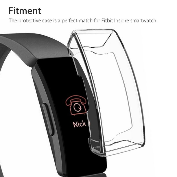 YUNDAP Case for Fitbit Inspire Fitbit Inspire HR Shockproof Protector Cover Soft TPU Protective Shell for Fitbit Inspire Fitbit Inspire HR Smartwatch Walmart