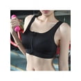 thumbnail image 6 of Women Sport Bra Padded Seamless Front Zip Yoga Gym Fitness Workout Running Vest, 6 of 6