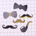 thumbnail image 2 of KAKOWELY 35pcs Birthday Photo Prop Set Creative Decor Prop Set for Party Festival Birthday (40 Years Old Pattern),5.63"X6.69"X0.12", 2 of 5