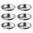 thumbnail image 3 of 6pcs School Painting Trays Stainless Watercolor Trays Multi-function Painting Plates, 3 of 3