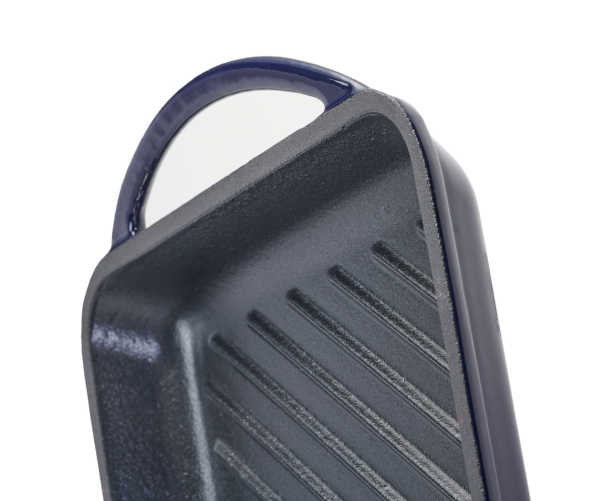 Servappetit 15.75 in Rectangular Oven Safe Cast Iron Grill Pan