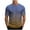 Coffee, variant on Yghzkop Men's Gradient Print T-Shirt Short Sleeve Round Neck Athletic Performance Moisture Wicking Polyester Casual Sports Tee Gym Running Streetwear Fashion Top